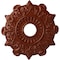 Ekena Millwork Preston Ceiling Medallion (Fits Canopies up to 4"), Hand-Painted Firebrick, 17 1/2"OD x 4"ID x 1"P CM17PRFIF - alternate 1